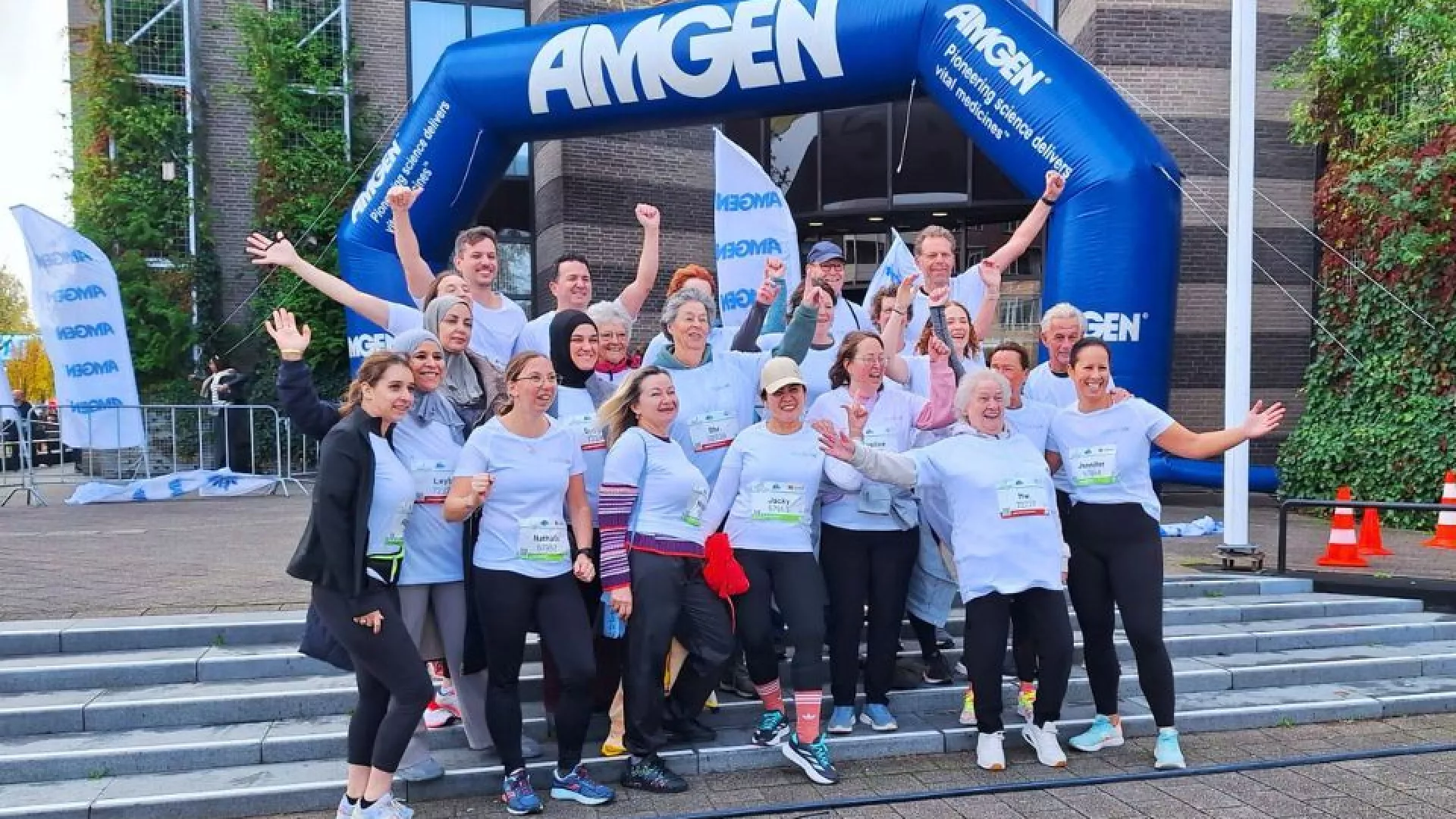 Groepsfoto Singelloop