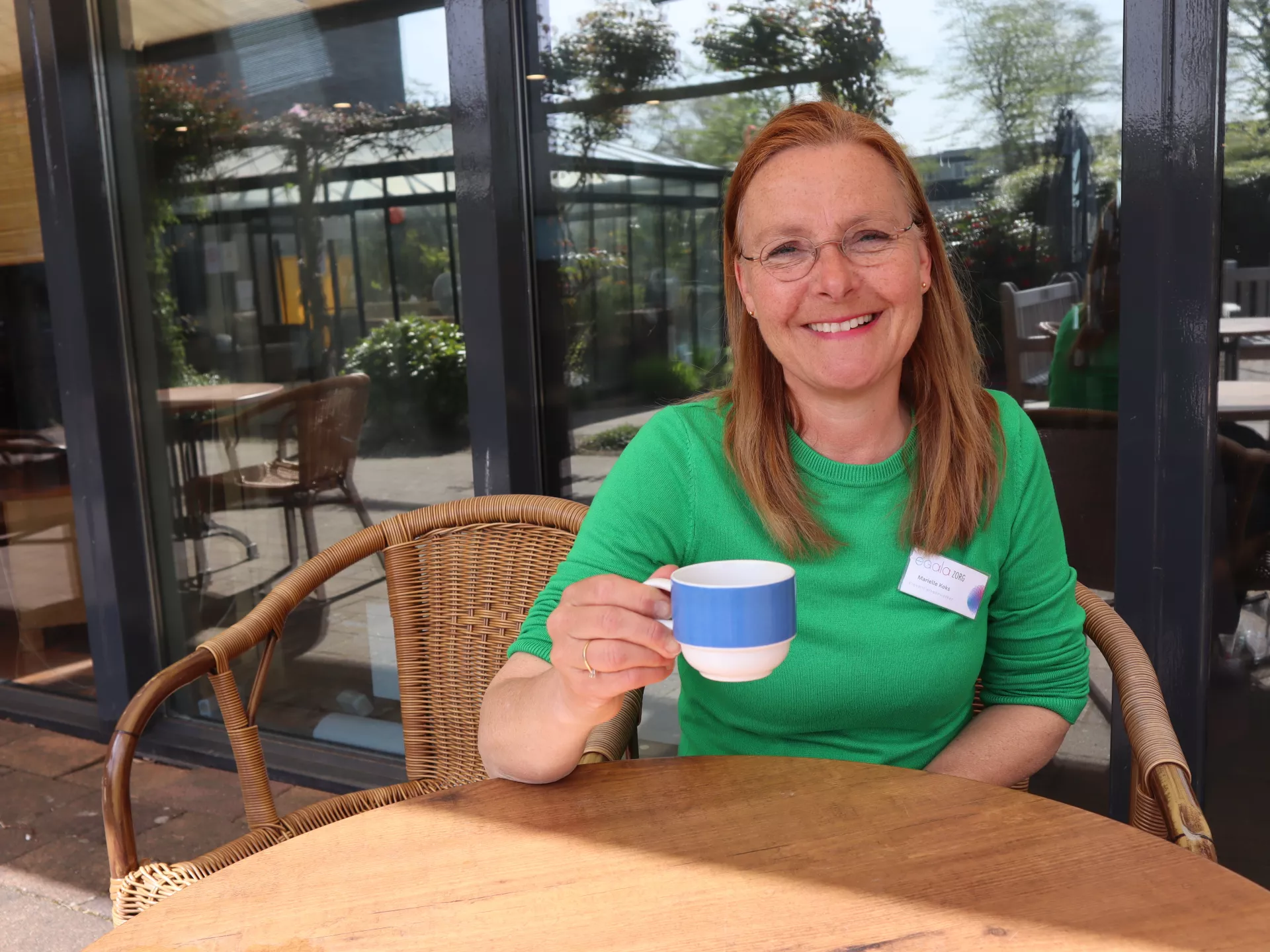 Plan een gesprek met onze preventiemedewerker Marielle Koks​